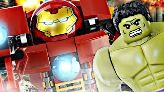 LEGO Age of Ultron  76031 quotHulk Buster Smashquot  Review [upl. by Ayerdna]