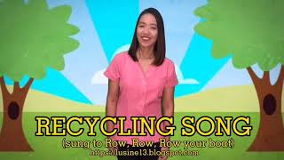 RECYCLING SONG  TLE 8  Handicraft Production [upl. by Ellsworth]