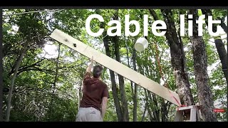 The Sky Line Diy Cable lift [upl. by Albion]