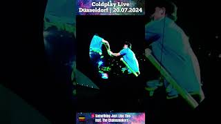 Coldplay amp The Chainsmokers  Something Just Like This  Live in Düsseldorf  20072024  MerkAren [upl. by Akoek]