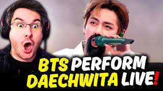 BTS PERFORMING DAECHWITA BLEW MY MIND [upl. by Teodora]