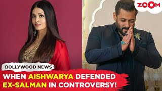 When Aishwarya Rai SUPPORTED exSalman Khan during a CONTROVERSY due to THIS reason [upl. by Atenahs]