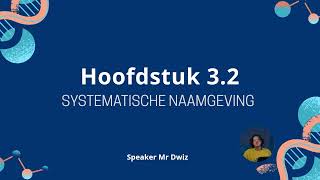 Scheikunde Havo 4 Hoofdstuk 3§2 Systematische naamgeving [upl. by Naveb]