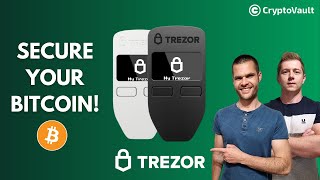 The Best way to Secure your Bitcoin Ultimate Trezor Hardware Wallet Tutorial [upl. by Eclud353]