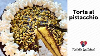 TORTA AL PISTACCHIO CON 4 INGREDIENTI  Ricetta facile e veloce  Natalia Cattelani [upl. by Magnus]