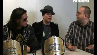 Interview WWE Superstars John Morrison and The Miz [upl. by Hamo772]