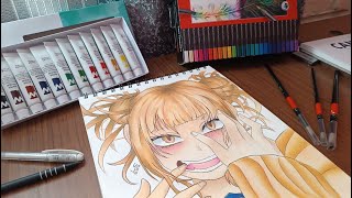 Drawing Himiko Toga  My Hero Academia [upl. by Sukramaj]