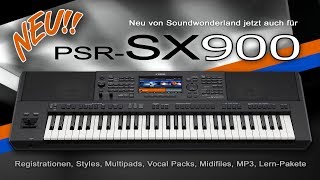 Yamaha PSRSX900 Demonstration  Soundwonderland [upl. by Savvas]