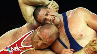 USAs Rulon Gardner stuns undefeated quotRussian Bearquot Aleksandr Karelin in Olympic epic  NBC Sports [upl. by Queenie]