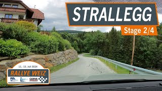 Rallye Weiz 2024 Stage 24 Strallegg  Recce [upl. by Coulson]