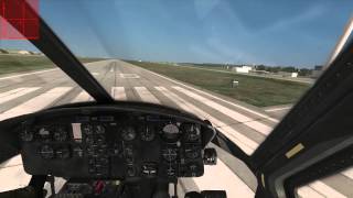 DCS UH1 Huey Startup  Taxi  Takeoff  Landing [upl. by Asor]