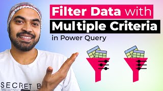 Filter Data with Multiple Criteria using Power Query [upl. by Pietra]