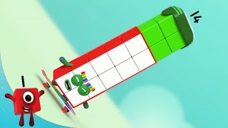 Numberblocks  Fourteen  Learn to Count  Learning Blocks [upl. by Aihsined214]