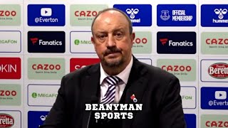 Everton 00 Tottenham  Rafa Benitez  Full Post Match Press Conference  Premier League [upl. by Filbert]