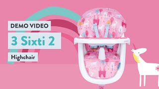 Cosatto 3Sixti2 Highchair [upl. by Sim]