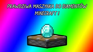 Maszynka do kopiowania diamentów w MINECRAFT [upl. by Kania]