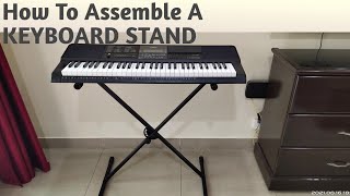 Kadence keyboard stand Complete Assembly and Installation Step by Stepxstyle adjustable piano stand [upl. by Anaderol515]