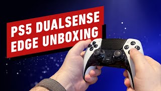 PS5 DualSense Edge Controller Unboxing [upl. by Ecirual571]