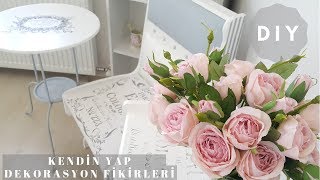 KOLTUK DOLAP SEHPA MOBİLYA YENİLEME  DIY Furniture Makeover [upl. by Haimaj829]