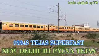 02248 NEW DELHI To PATNA TEJAS SUPERFAST SPECIAL trending traintraveler travel indianrailways [upl. by Enilemme]