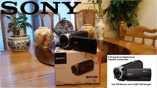 Sony Handycam HDRCX240 Review  Budget Camcorder For Youtube [upl. by Mallina]