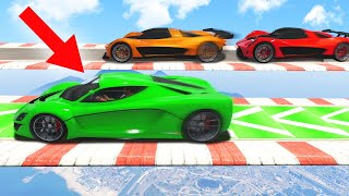 HOW TO CHEAT AND WIN EVERY RACE IN GTA 5 [upl. by Yeltnarb]