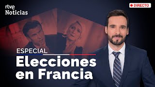 ELECCIONES FRANCIA MACRON GANA pero LE PEN supera el 40 de los VOTOS  RTVE [upl. by Skolnik]