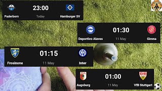 💥Paderborn Vs Hamburger Sv  Deportivo Vs Girona  Frisian one Vs Inter  Augsburg Vs VTB Stuttgart💥 [upl. by Gifferd]