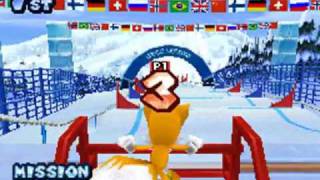 Mario and Sonic at the Olympic Winter Games DS Adventure mode playthrough Part 34 [upl. by Adelric537]