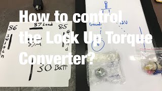 How to control the Lock up Torque Converter [upl. by Ynos983]