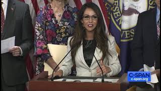 Rep Lauren Boebert Speaks at NDAA Press Conference [upl. by Medorra263]