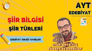 10 ŞİİR BİLGİSİ VE ŞİİR TÜRLERİ [upl. by Sanfred]