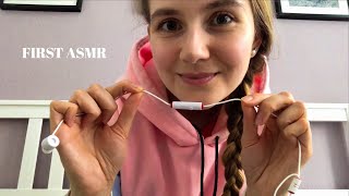 My First ASMR Video [upl. by Ahsinauq]