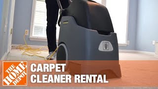 Carpet Cleaner Rental  The Home Depot Rental [upl. by Ssej977]