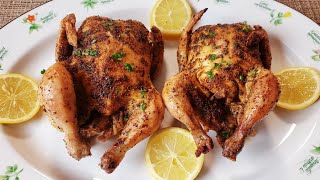 Easy Roasted Cornish Hens Recipe [upl. by Llarret]