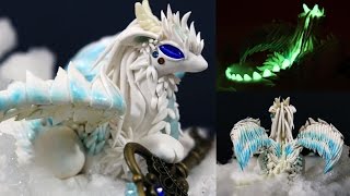 How To Make a Dragon  Polymer Clay Tutorial [upl. by Nauqyaj562]