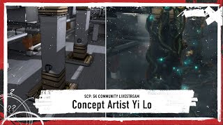 SCP 5K Community Event Environmental Concept Art with Yi Lo [upl. by Shwalb566]