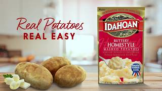 Idahoan  Real Potatoes Real Easy [upl. by Brosine]