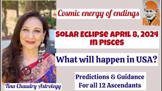 Solar Eclipse April 8 2024 World predictions and Predictions for Everyone [upl. by Sair]