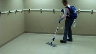 Ecolab  Applying Floor Finish with Phazer [upl. by Adamis]