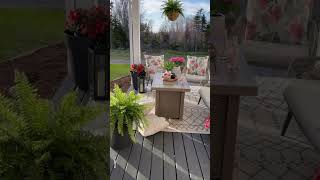 Create an Outdoor Oasis Front deck Transformation HowTo [upl. by Enitselec215]