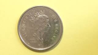 25 Cents Canada quotElizabeth II Golden Jubileequot Coin date 2002 [upl. by Mohammad]