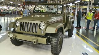 Jeep Celebrates 75 Years with this Willys MBinspired Concept [upl. by Nirik]