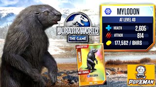 Jurassic world the game S2495 จบลงแล้วลีก MYLODON ปลดล็อคเพิ่มแบบรัวๆ เกมมือถือ [upl. by Weight]