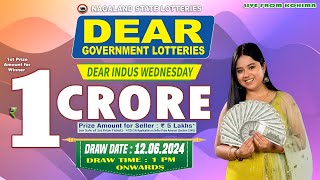 LOTTERY LIVE DEAR LOTTERY SAMBAD 1PM LIVE DRAW TODAY 12062024  Will You Are the Next Crorepati [upl. by Inotna]