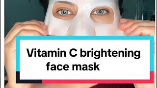 Vitamin C brightening face mask 1010🙌👇 [upl. by Natascha356]