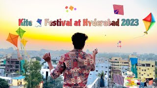 Kite🪁 festival at Hyderabad 2023 [upl. by Vi497]