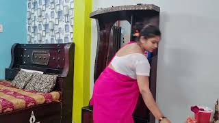 🌺New cleaning vlog Aaj saaf kar liya bed clean amp dressing table clean indian housewife cleaning vlog [upl. by Alcott716]