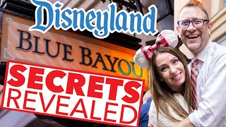 Secrets Revealed Blue Bayou Restaurant at Disneyland [upl. by Schenck]