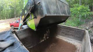 S45 Screening Bucket Screening topsoil 2020 [upl. by Una177]